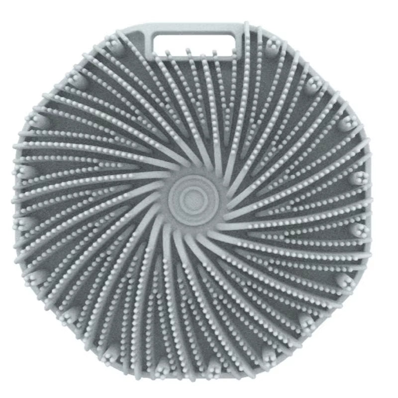 Silicone Body Scrubber for Bath and Shower - Exfoliating Cleansing Brush for Sensitive Skin