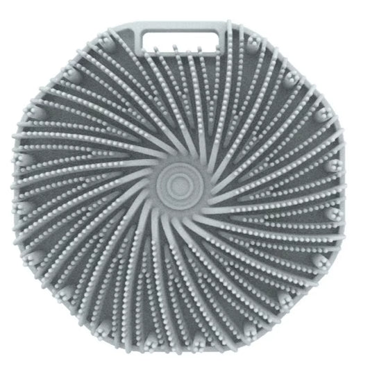 Silicone Body Scrubber for Bath and Shower - Exfoliating Cleansing Brush for Sensitive Skin